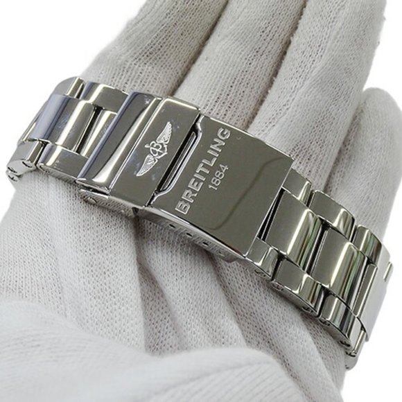 Breitling Avenger II A32390 Watch Men's GMT Date Automatic Winding AT Stainle... - Picture 5 of 15